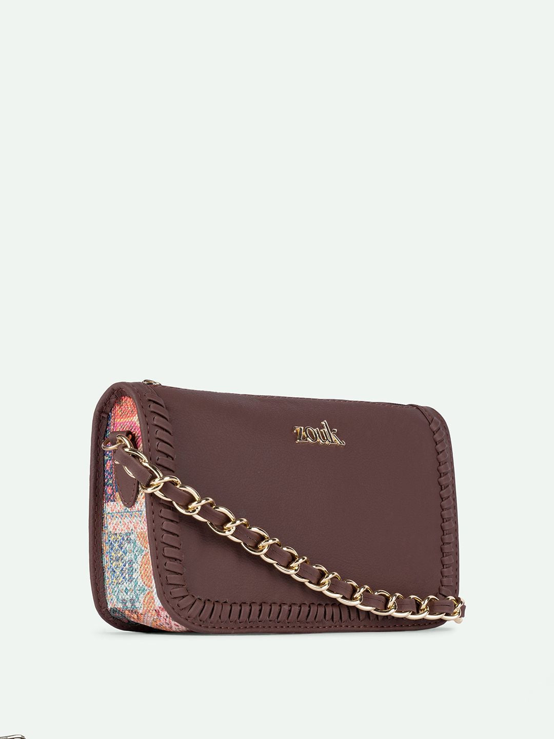 ZOUK Women Textured Sling Bag