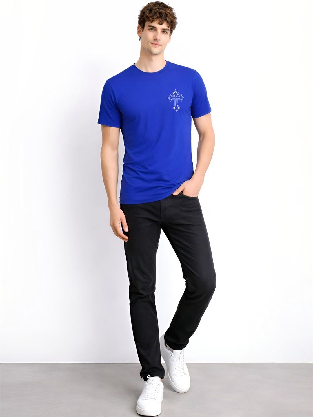 ADRO Men Printed T-shirt