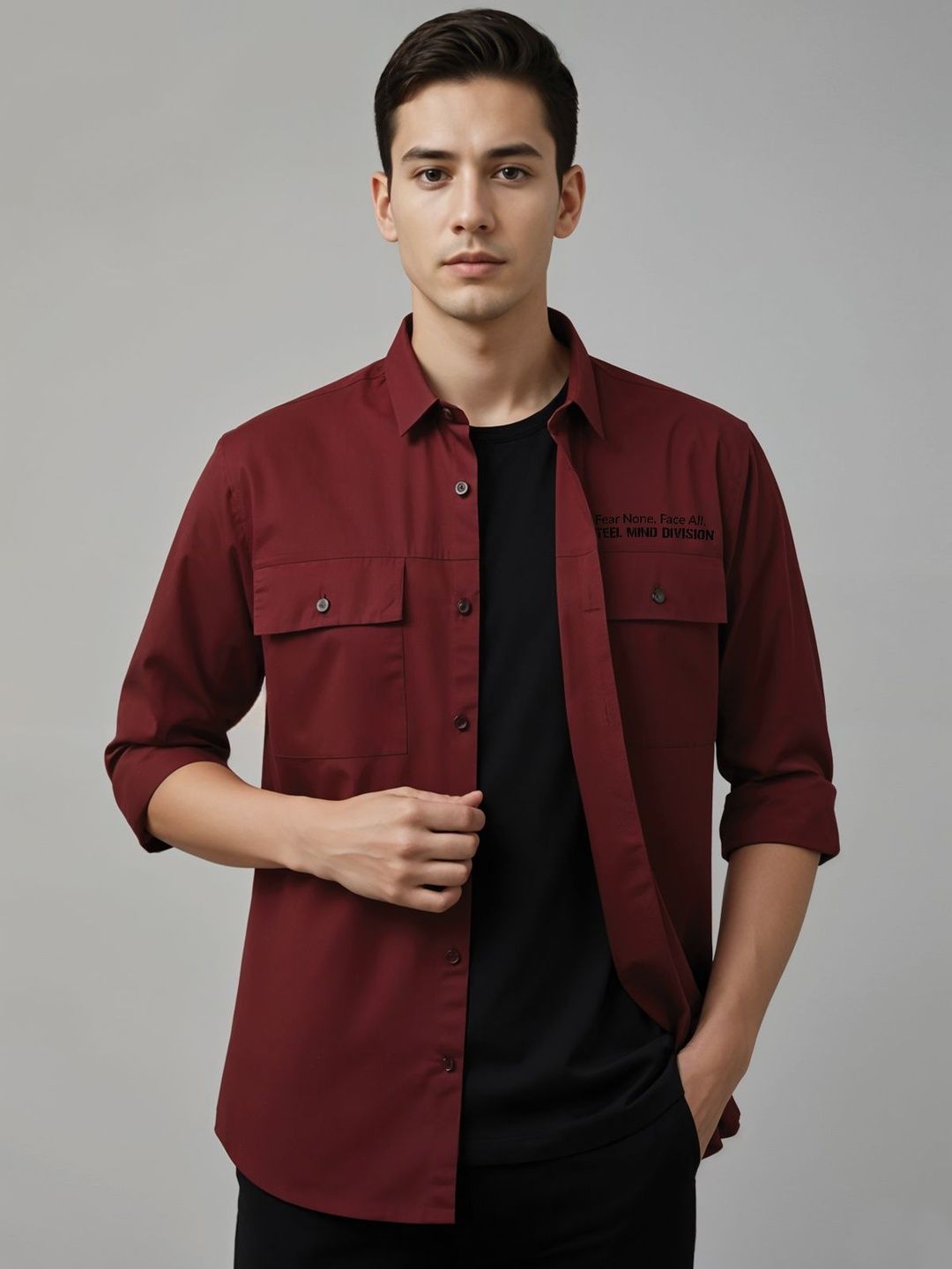 ADRO Men Standard Casual Shirt