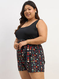 Berrylush Curve Printed Jumpsuit