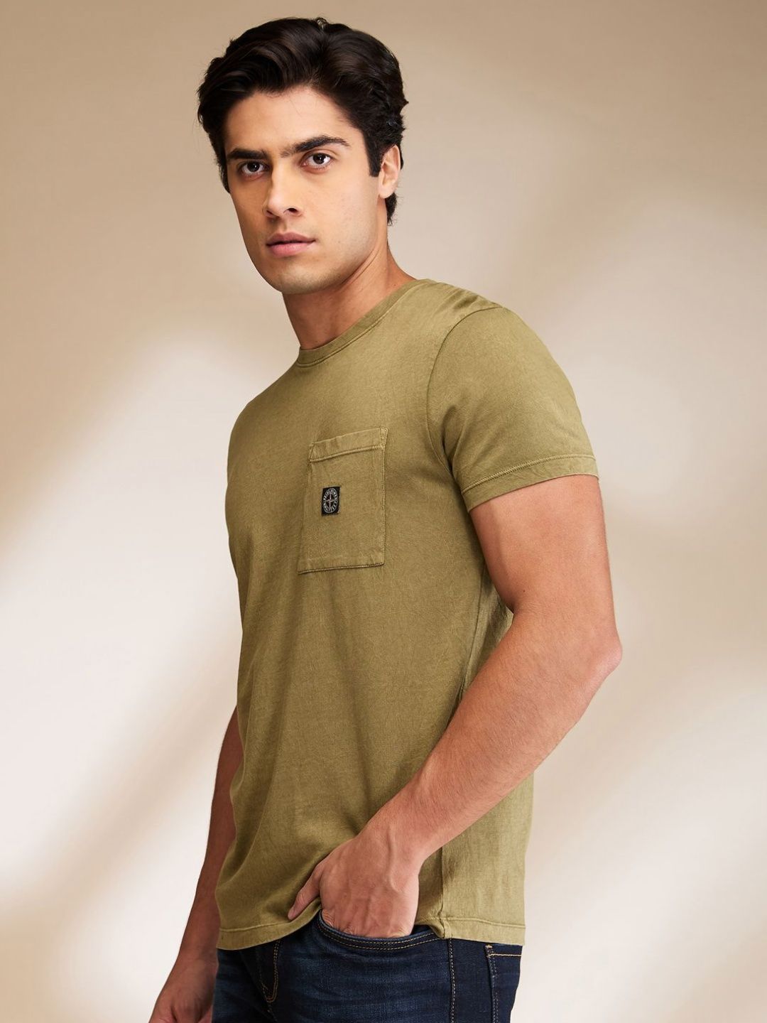 Being Human Men Graphic Printed Round Neck Cotton T-shirt