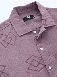 Thomas Scott Men Embroidered Regular Fit Casual Shirt