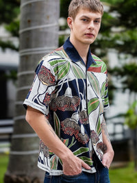 Eszett Men Floral Printed Casual Shirt