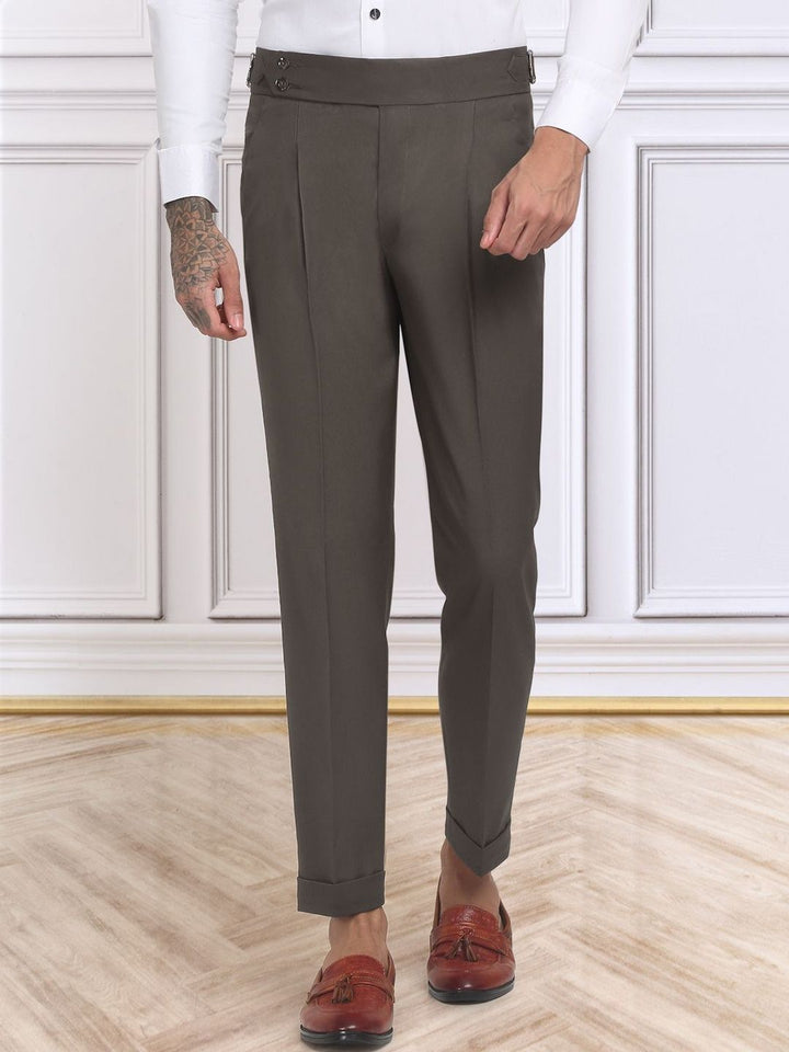 Moda Rapido Men Slim Fit Easy Wash Trousers