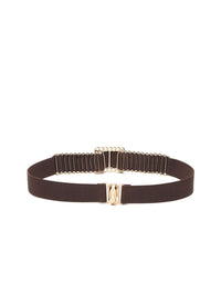 Teakwood Leathers Women Stretchable Interlock Belt