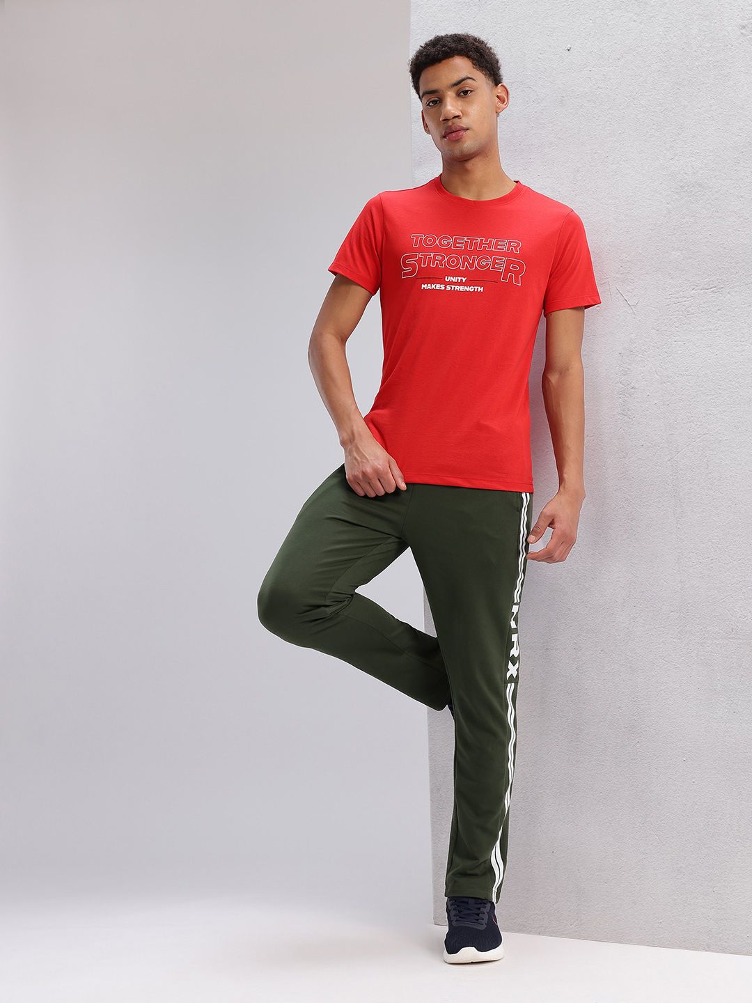 HRX by Hrithik Roshan Typography Print Regular Fit T-shirt