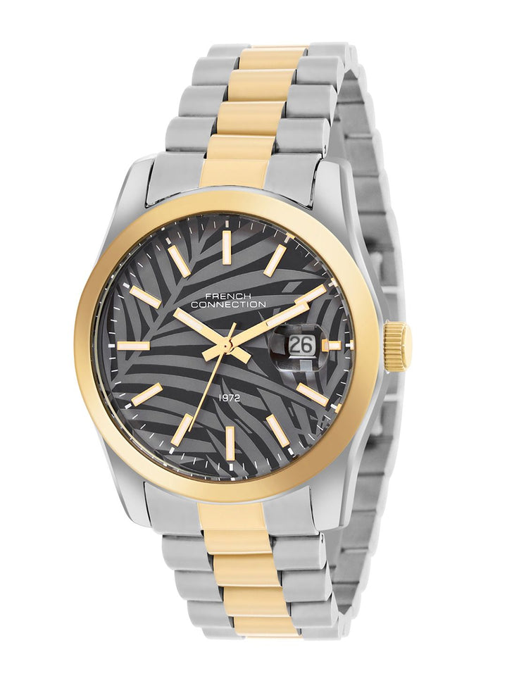 French Connection Men Dial & Stainless Steel Bracelet Style Straps Analogue Watch FCH14TM