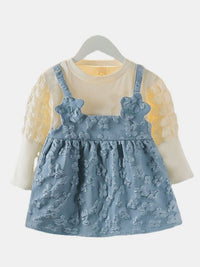 YK Floral Pinafore Dress