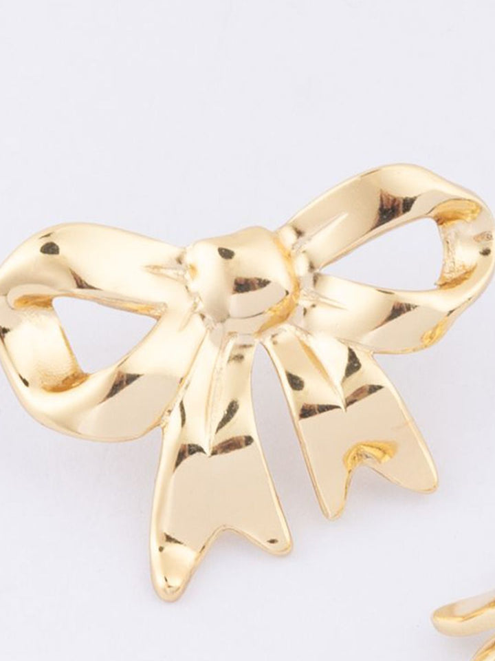 Stud Kontemporari VOGUE PANASH Keluli Tahan Karat 18K Saduran Emas