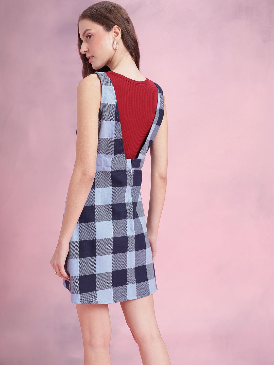 DressBerry Self-Checked Dress
