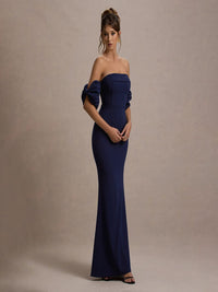All about you Women Off-Shoulder Maxi Bodycon Dress