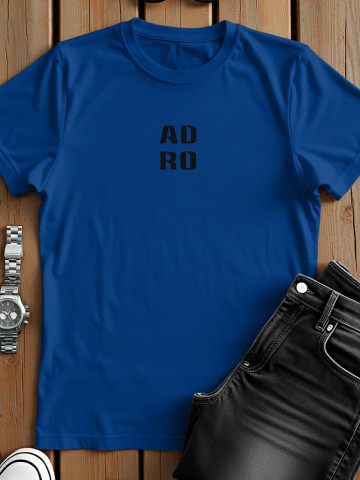 ADRO Men Typography Printed T-shirt