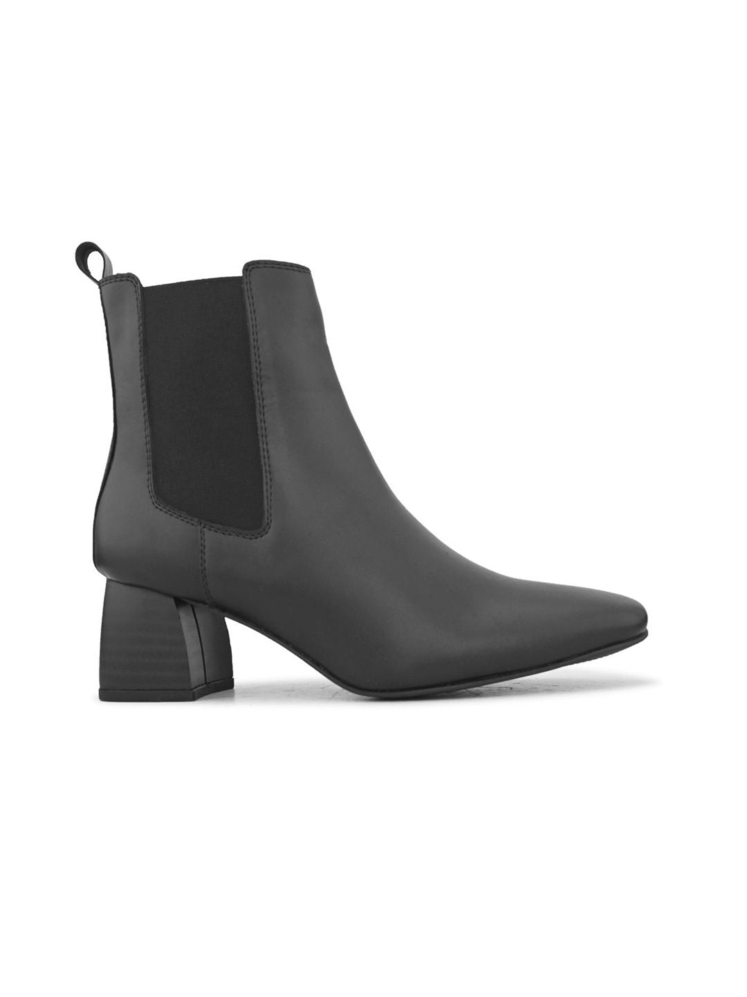 DressBerry Women Block-Heeled Chelsea Boots