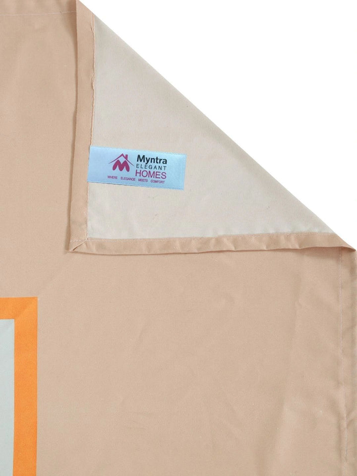 Myntra Elegant Homes White & Beige Floral 400 TC King Bedsheet with 2 Pillow Covers