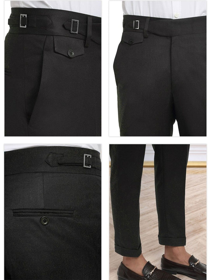 Moda Rapido Men Slim Fit Easy Wash Trousers