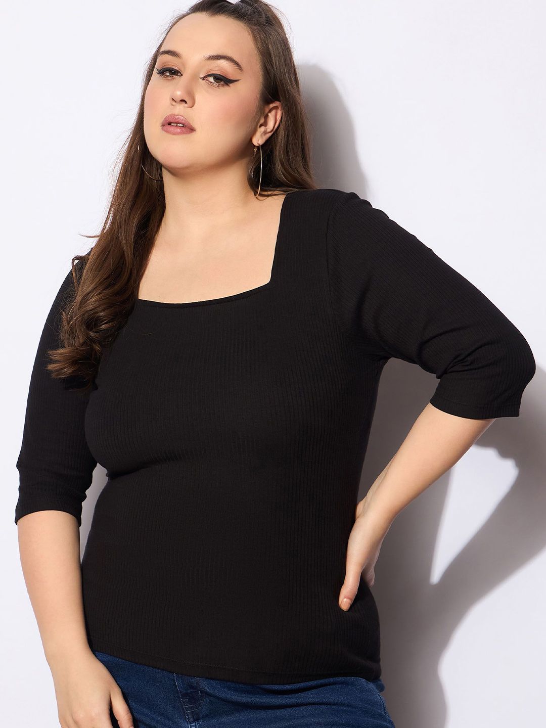 Sassafras Curve Women Plus Size dipasang atas