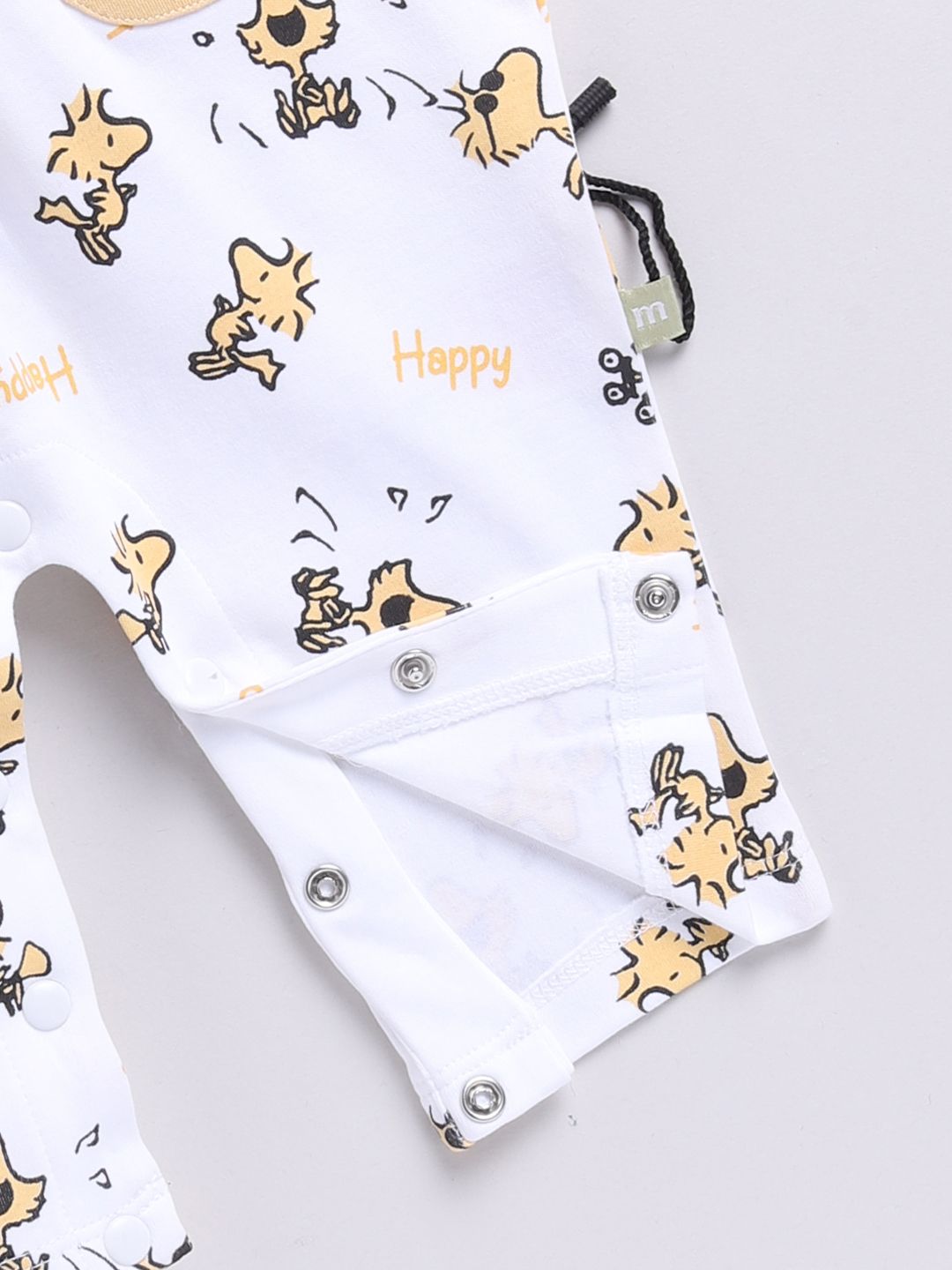 Moms Love Infant Boys Snoopy Print Pure Cotton Party Romper