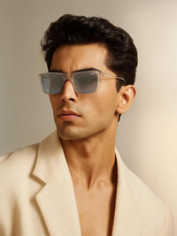 IDEE Men Square Sunglasses With UV Protected Lens