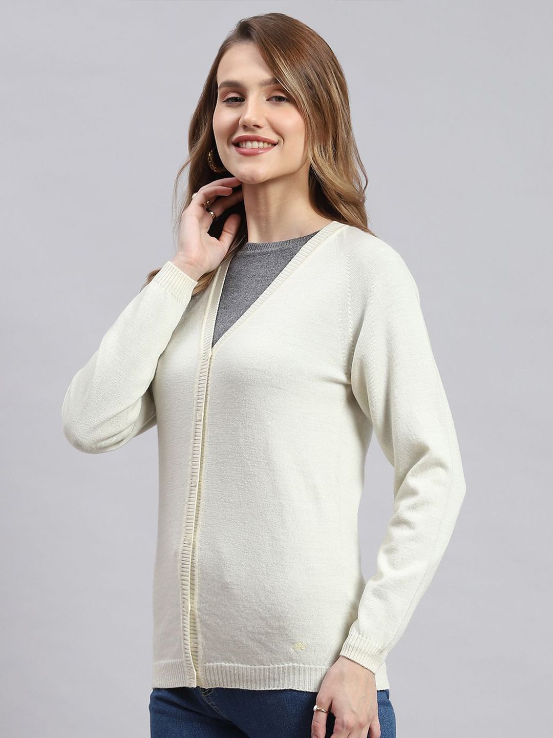 Monte Carlo Women Woollen Cardigan