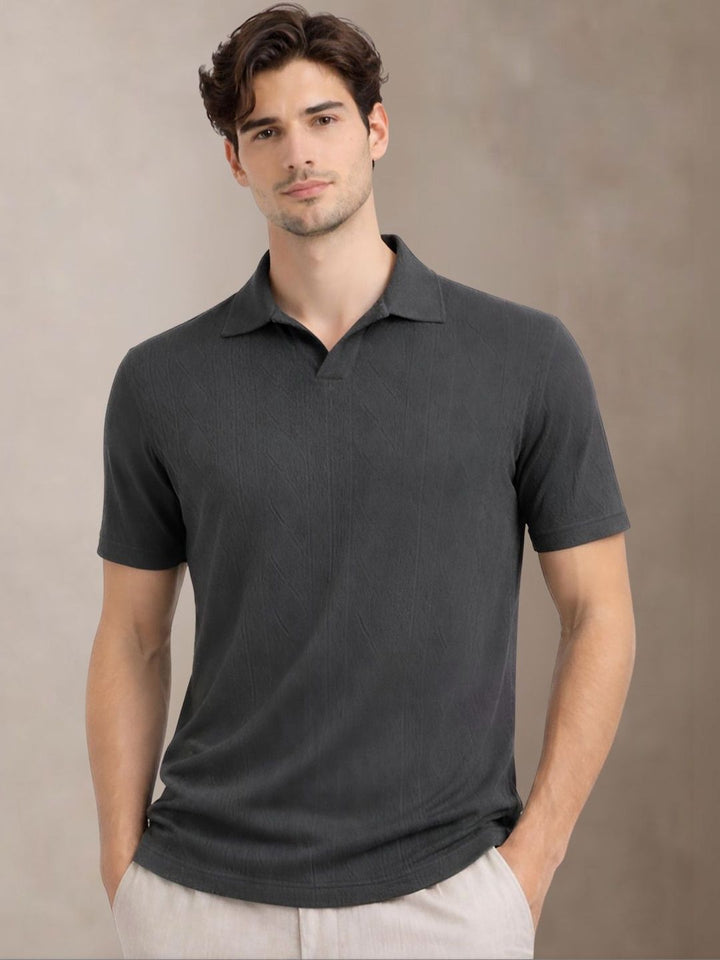 Baju-T Kolar Polo ADRO Lelaki