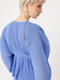 DressBerry Kimono  Accordion A-Line Top And Trousers Co-Ords
