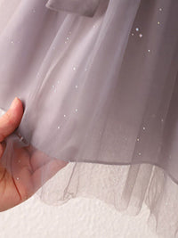 YK Girls Sequined Embellished Fit & Flare Dress