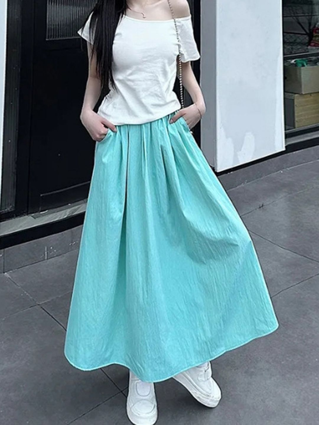 DressBerry A-Line Maxi Skirt
