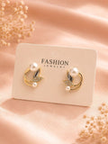 VOGUE PANASH Geometric Studs Earrings