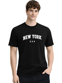 ADRO Men Typography Printed T-shirt