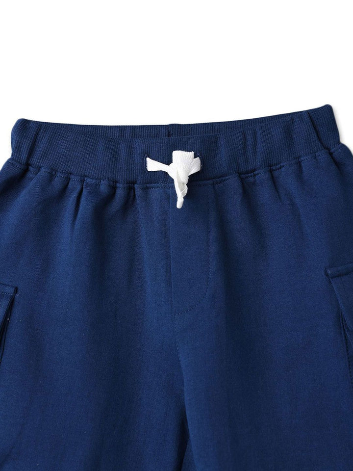 Nauti Nati Boys Printed Pure Cotton T-shirt With Shorts