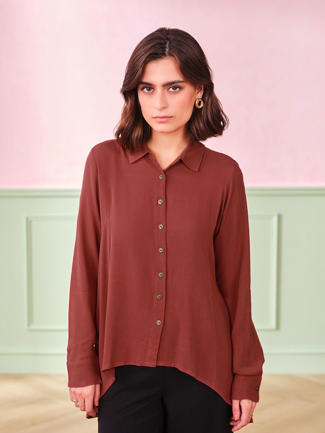 AND Shirt Style Top