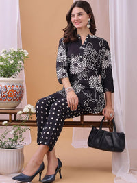 KALINI Adults-Women White Pure Cotton Co-Ords