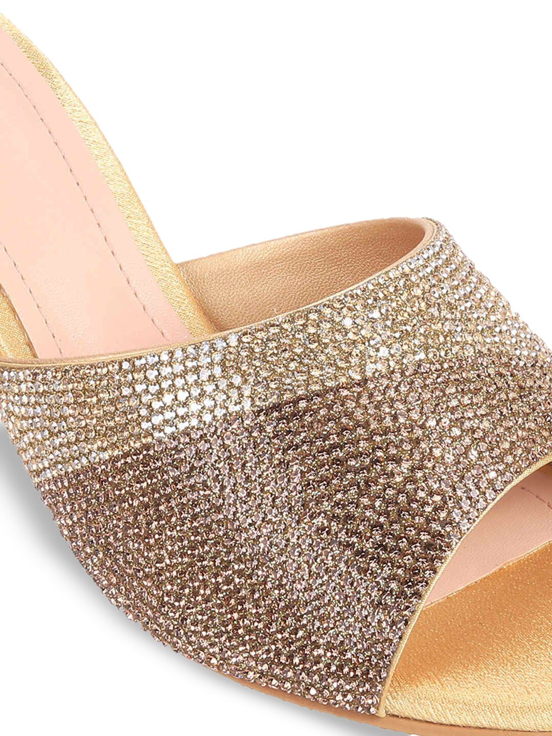 Mochi Textured Wedge Mules