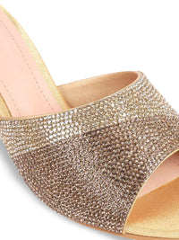 Mochi Textured Wedge Mules