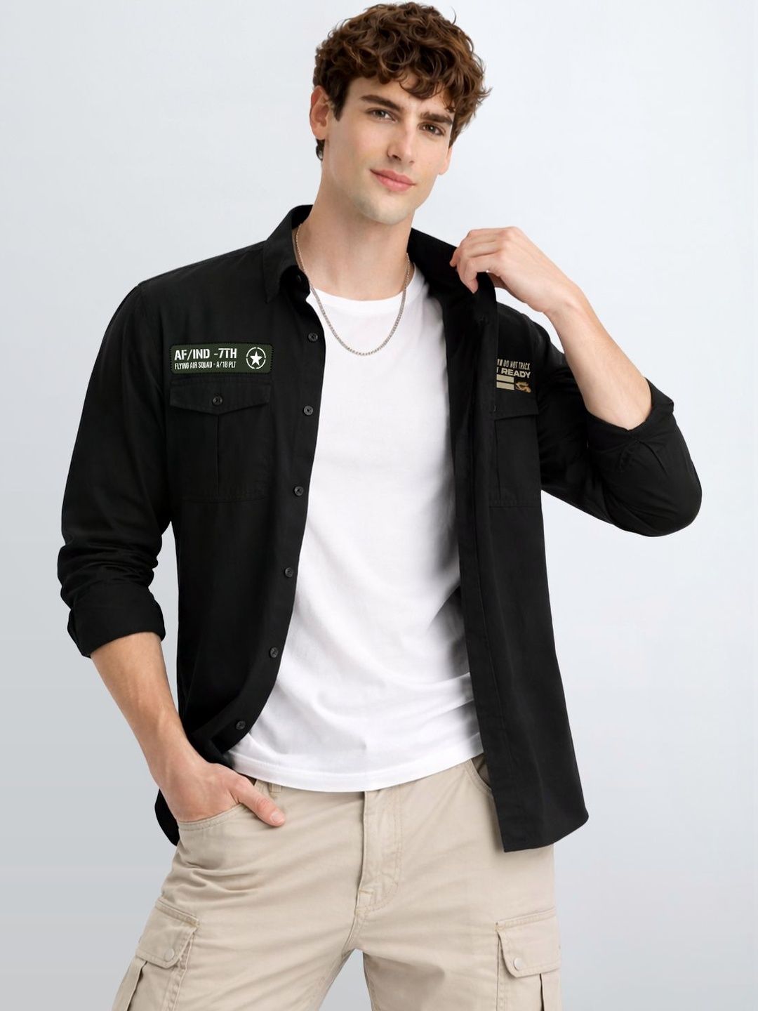 ADRO Men Standard Printed Casual Shirt