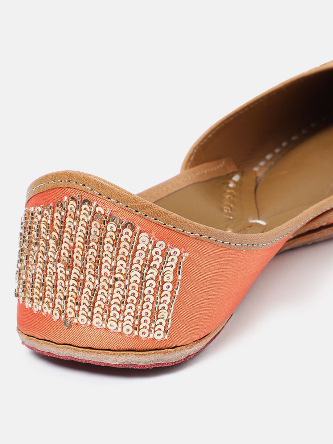 House of Pataudi Sequin Embellished Mojaris