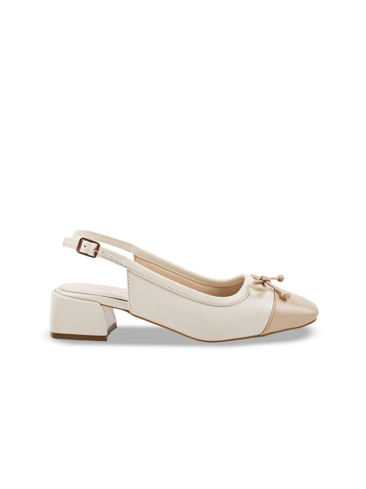 Lino Perros Block Pumps with Bows