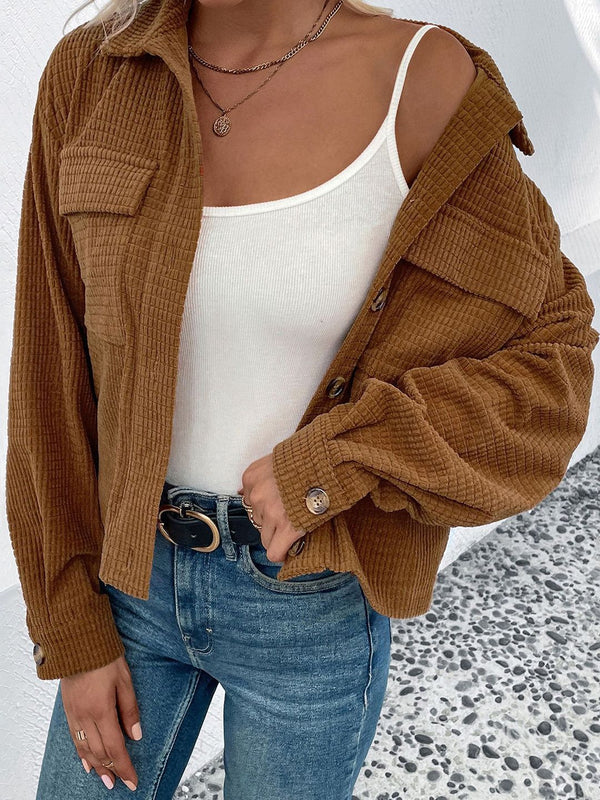 DressBerry Spread Collar Tailored Jacket