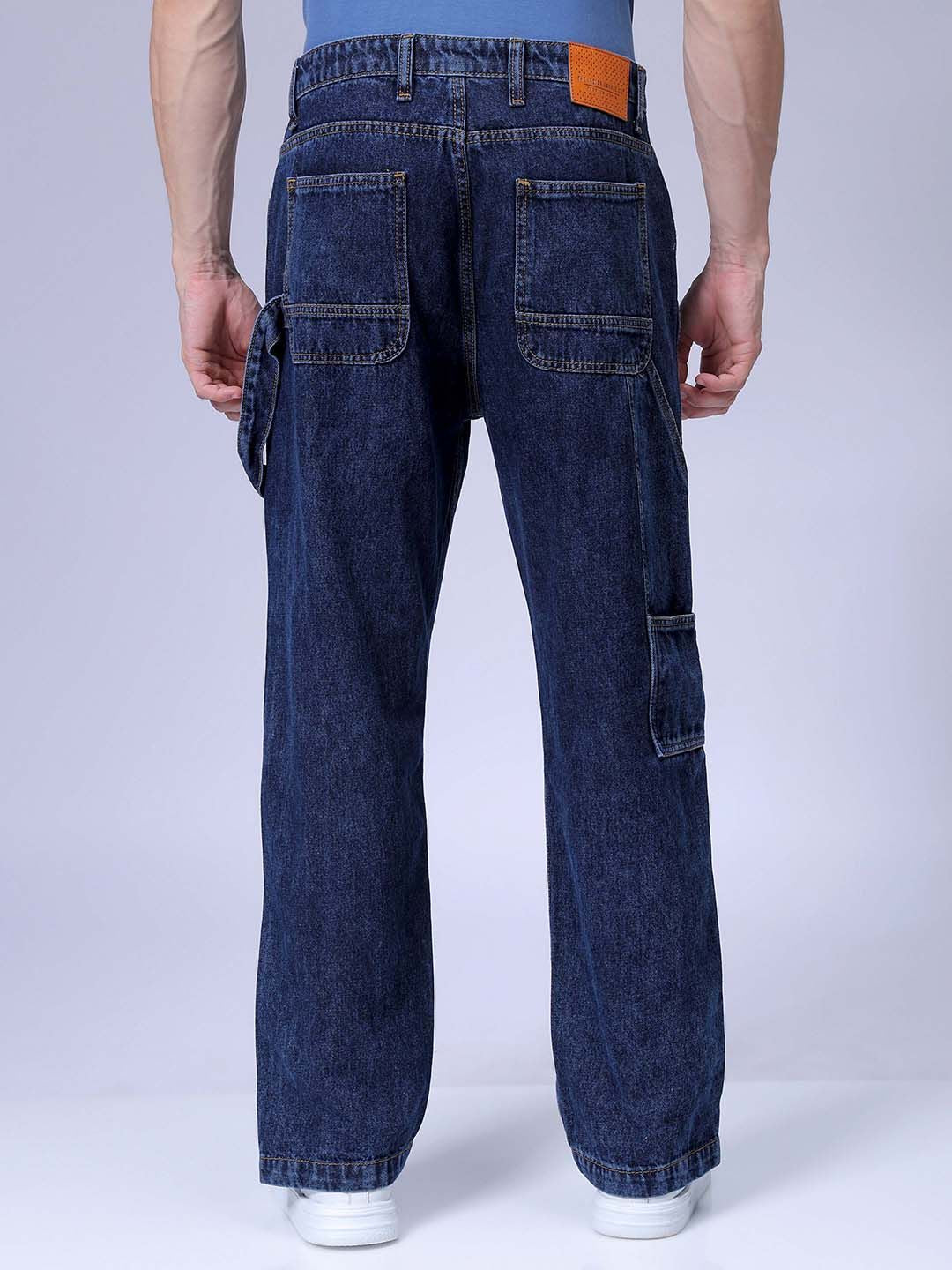 The Indian Garage Co Men Mid-Rise Relaxed Fit Jeans