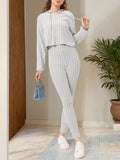 DressBerry City Chic Minimals Self-Striped Co-Ords