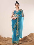 Tikhi Imli Sequinned Net Saree