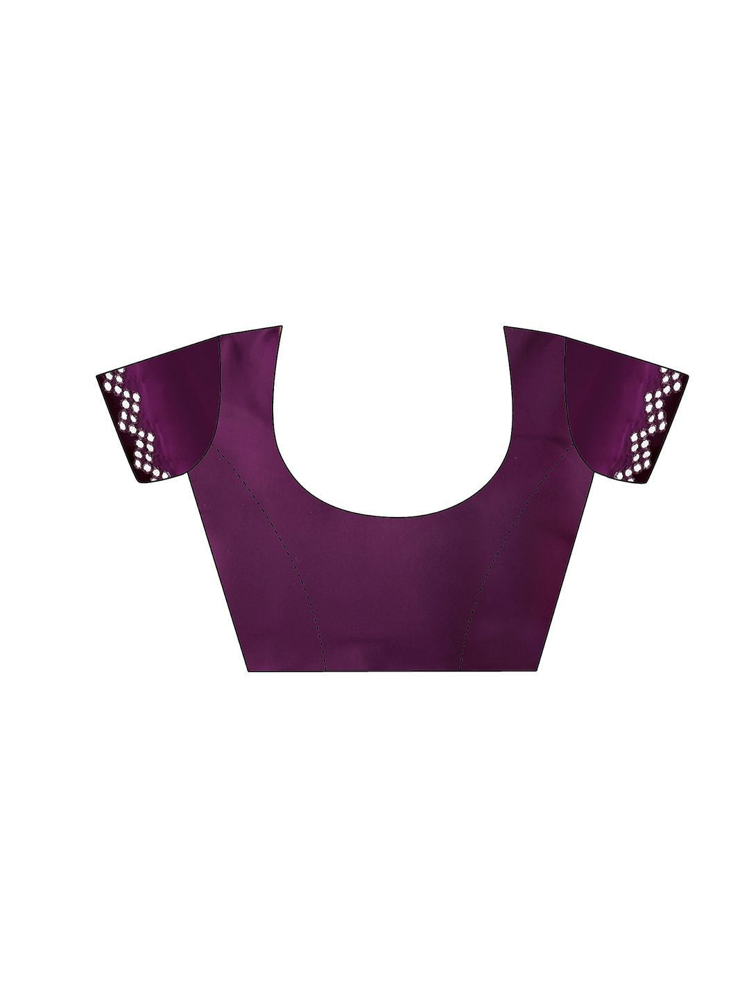 KALINI Mirror Work Pure Georgette Saree