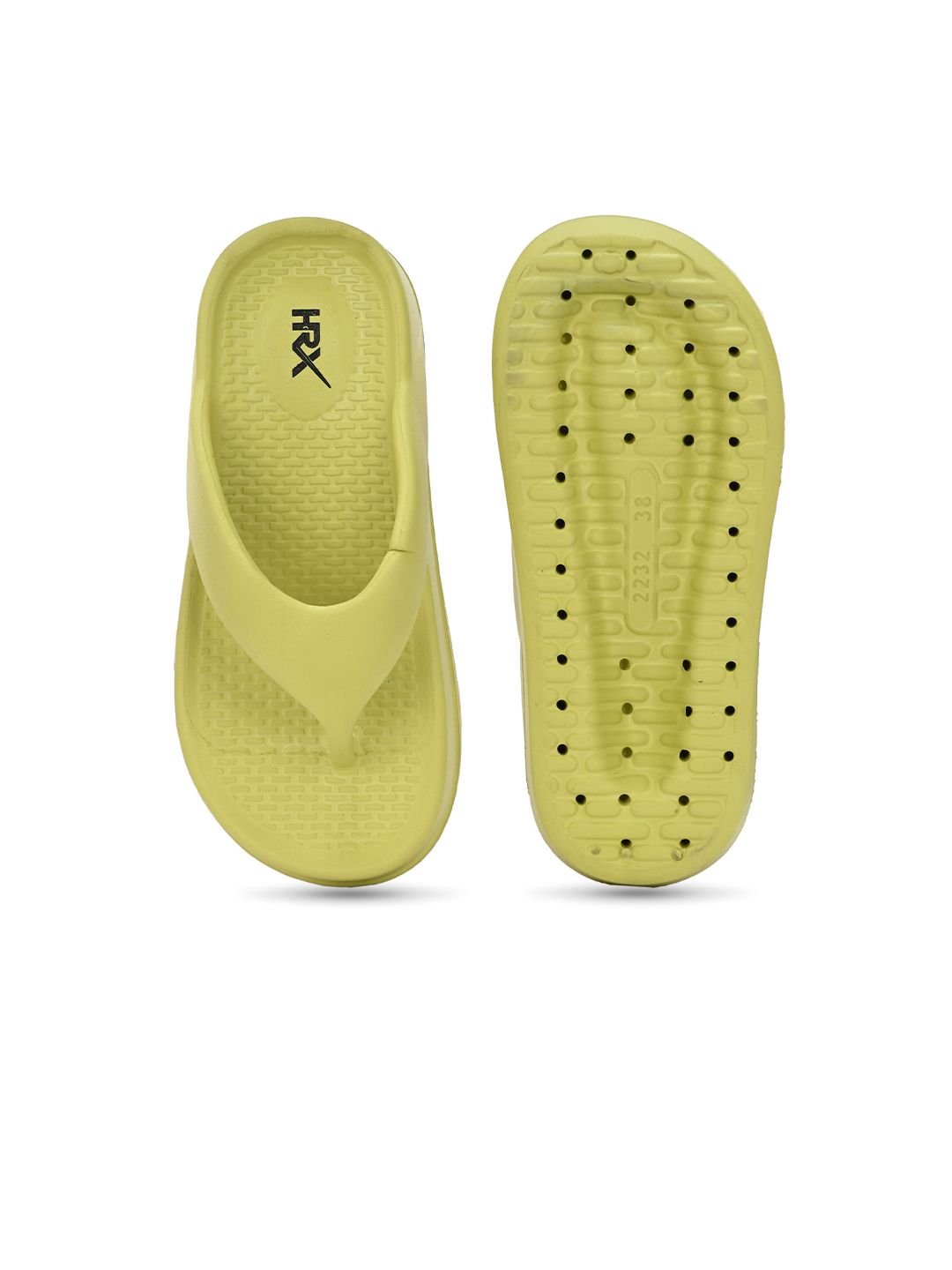 HRX by Hrithik Roshan Women Rubber Thong Flip-Flops