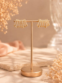 VOGUE PANASH Geometric Studs Earrings