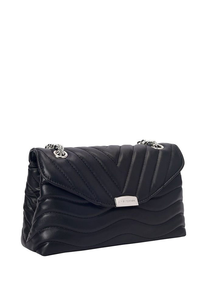 Lino Perros Quilted Structured Shoulder Bag