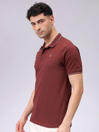 The Indian Garage Co Men Polo Collar Pockets T-shirt