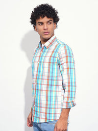 Being Human Men Classic Opaque Checked Casual Shirt