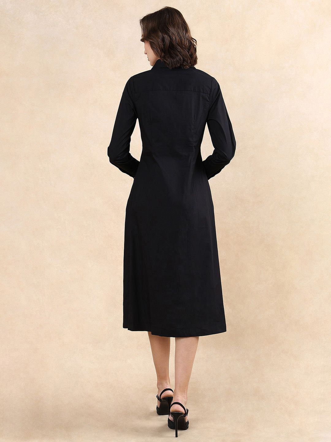 RAREISM Women Fit & Flare Midi Dress