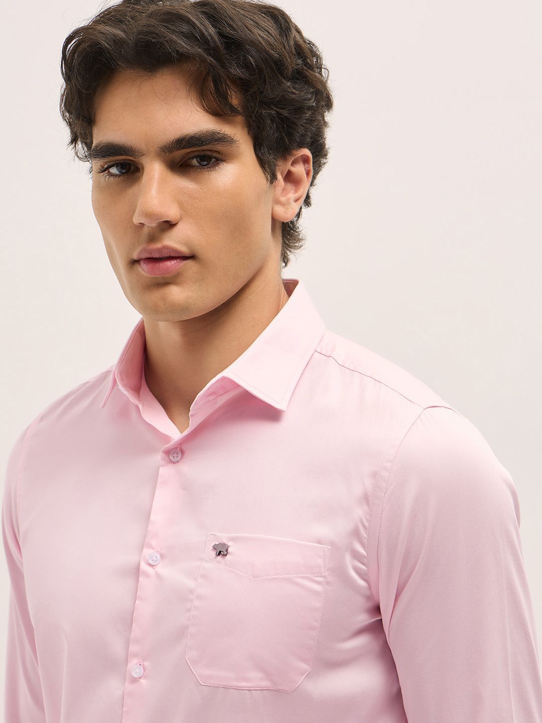 THE BEAR HOUSE Men Tailored Fit Opaque Formal Shirt
