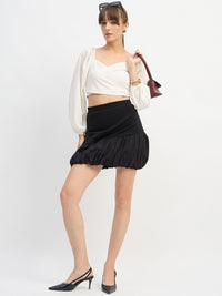 SASSAFRAS Balloon Mini Skirt